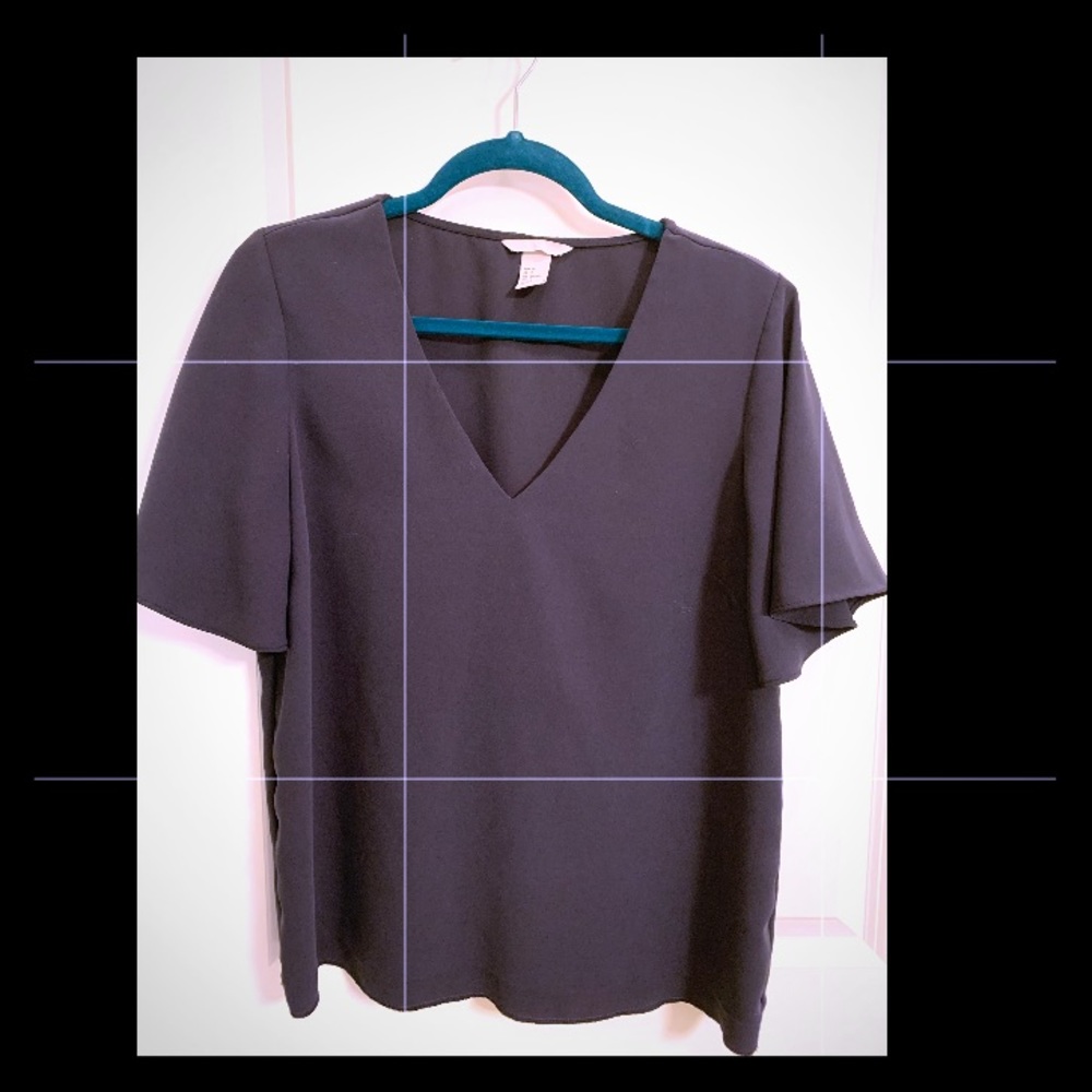 H&M Navy Top